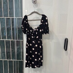 Black Polka Dot Dress
